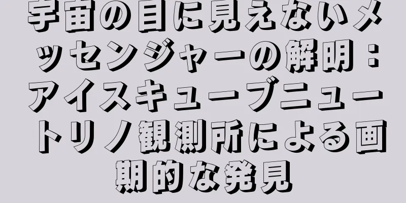 宇宙の目に見えないメッセンジャーの解明：アイスキューブニュートリノ観測所による画期的な発見