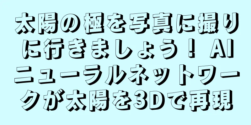 太陽の極を写真に撮りに行きましょう！ AIニューラルネットワークが太陽を3Dで再現