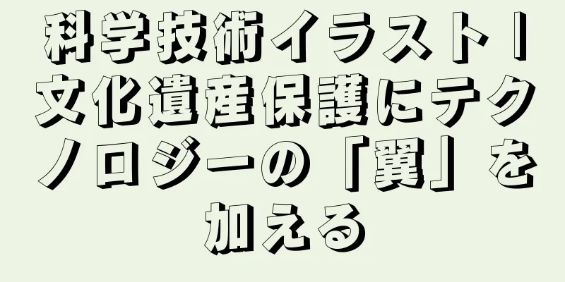 科学技術イラスト |文化遺産保護にテクノロジーの「翼」を加える