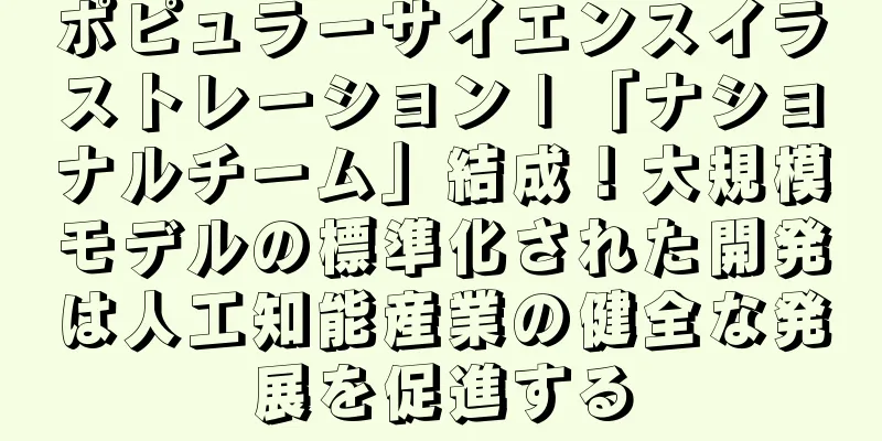 ポピュラーサイエンスイラストレーション | 「ナショナルチーム」結成！大規模モデルの標準化された開発は人工知能産業の健全な発展を促進する