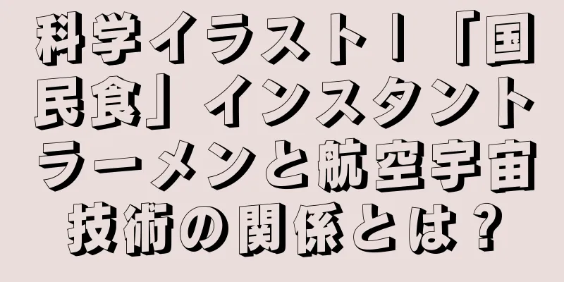 科学イラスト | 「国民食」インスタントラーメンと航空宇宙技術の関係とは？