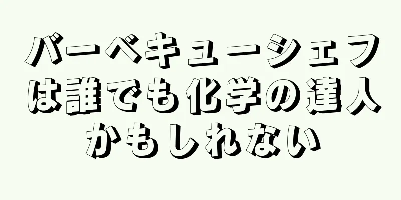 バーベキューシェフは誰でも化学の達人かもしれない