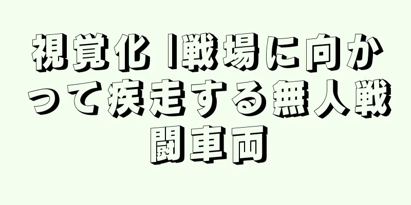 視覚化 |戦場に向かって疾走する無人戦闘車両