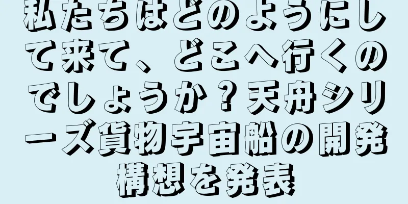 私たちはどのようにして来て、どこへ行くのでしょうか？天舟シリーズ貨物宇宙船の開発構想を発表