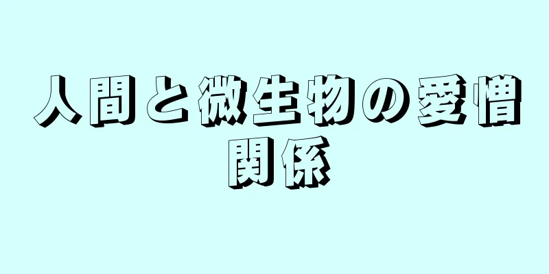 人間と微生物の愛憎関係