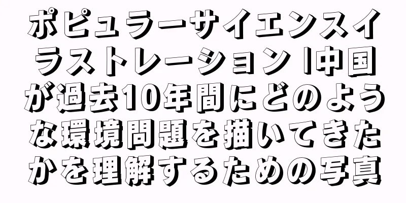 ポピュラーサイエンスイラストレーション |中国が過去10年間にどのような環境問題を描いてきたかを理解するための写真