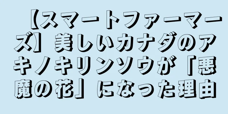 【スマートファーマーズ】美しいカナダのアキノキリンソウが「悪魔の花」になった理由