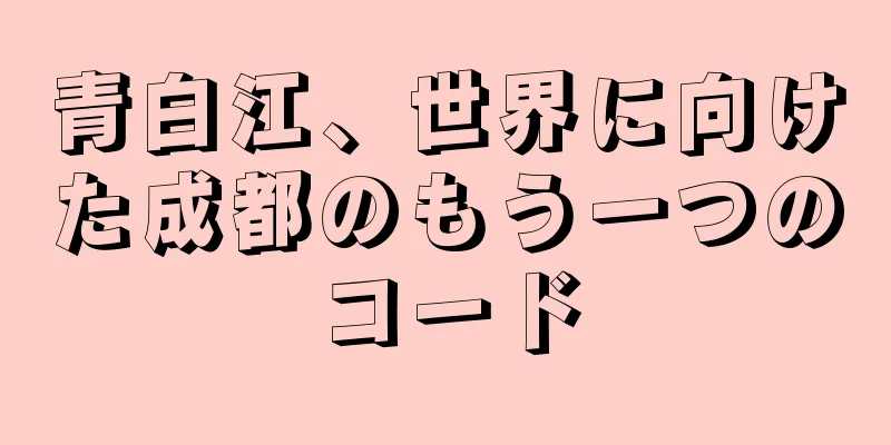 青白江、世界に向けた成都のもう一つのコード