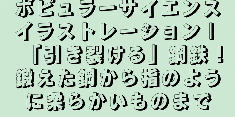 ポピュラーサイエンスイラストレーション | 「引き裂ける」鋼鉄！鍛えた鋼から指のように柔らかいものまで
