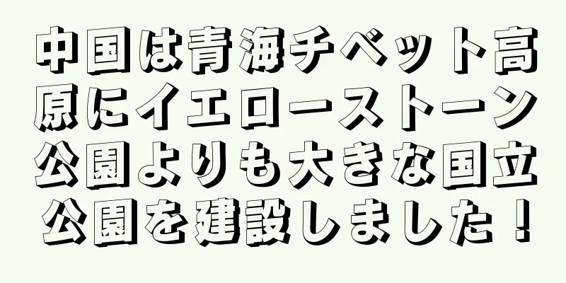 中国は青海チベット高原にイエローストーン公園よりも大きな国立公園を建設しました！