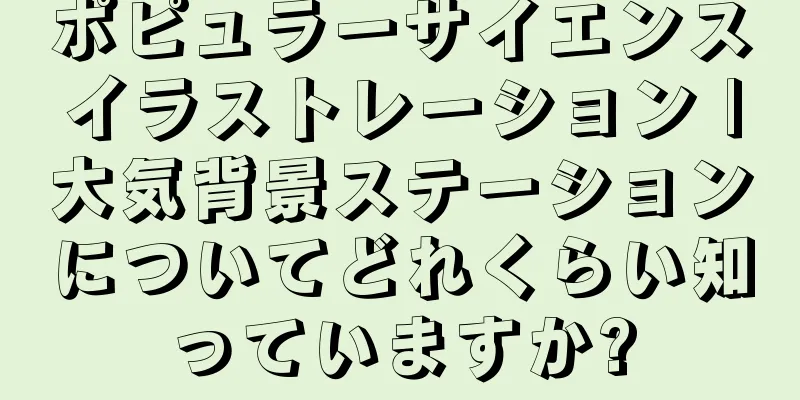 ポピュラーサイエンスイラストレーション |大気背景ステーションについてどれくらい知っていますか?