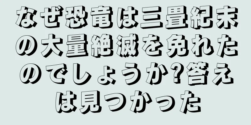 なぜ恐竜は三畳紀末の大量絶滅を免れたのでしょうか?答えは見つかった
