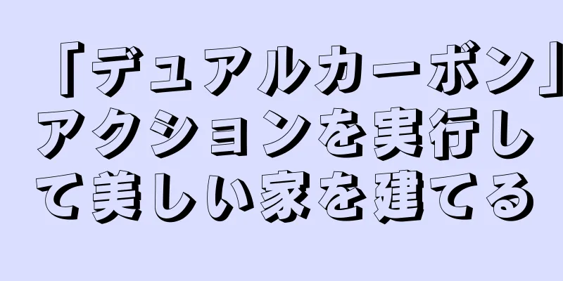 「デュアルカーボン」アクションを実行して美しい家を建てる