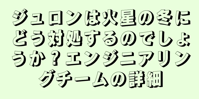 ジュロンは火星の冬にどう対処するのでしょうか？エンジニアリングチームの詳細