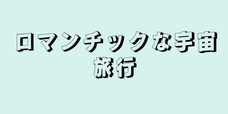 ロマンチックな宇宙旅行