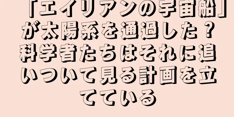 「エイリアンの宇宙船」が太陽系を通過した？科学者たちはそれに追いついて見る計画を立てている