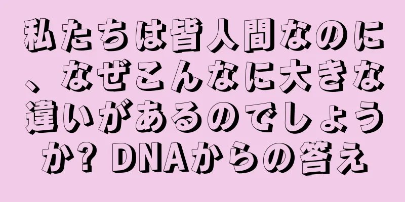 私たちは皆人間なのに、なぜこんなに大きな違いがあるのでしょうか? DNAからの答え