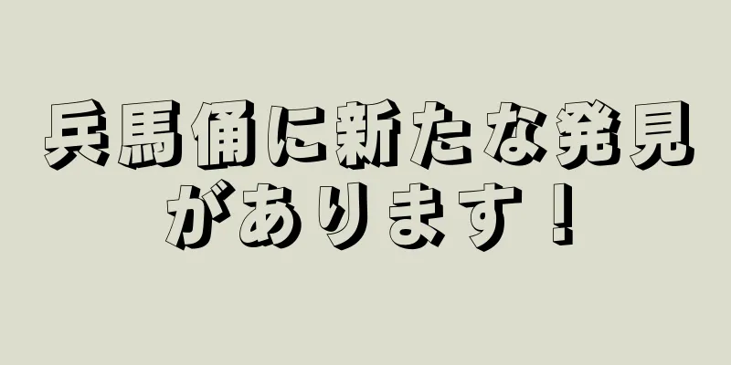 兵馬俑に新たな発見があります！