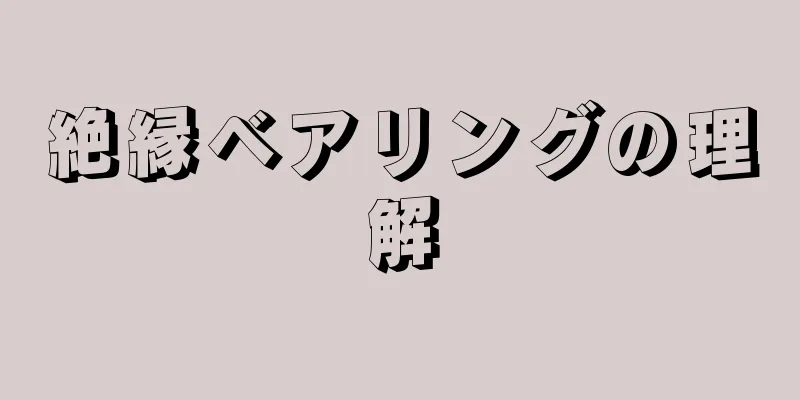 絶縁ベアリングの理解