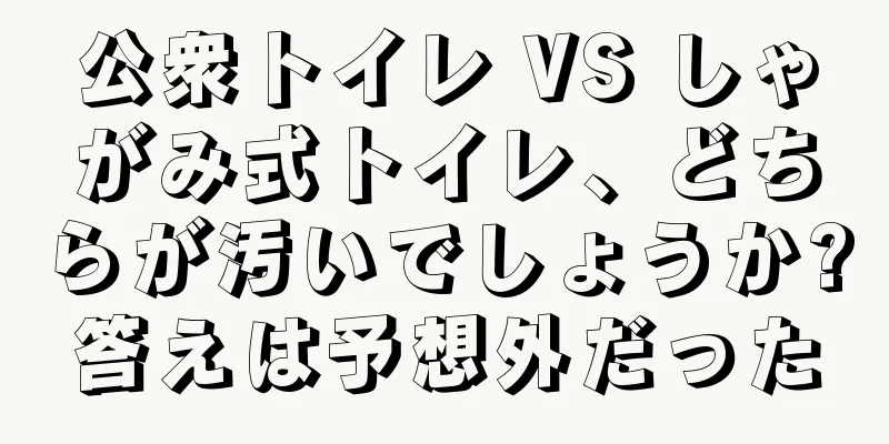 公衆トイレ VS しゃがみ式トイレ、どちらが汚いでしょうか?答えは予想外だった