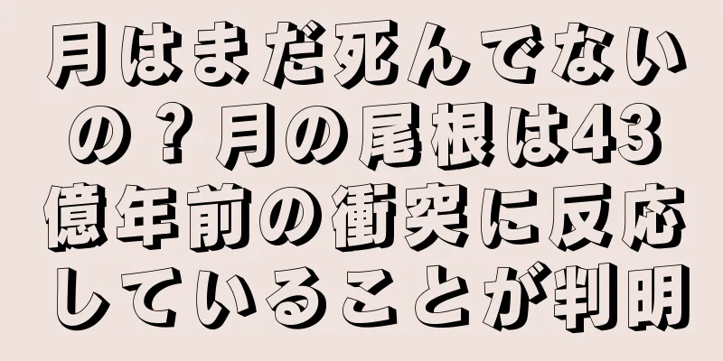 月はまだ死んでないの？月の尾根は43億年前の衝突に反応していることが判明
