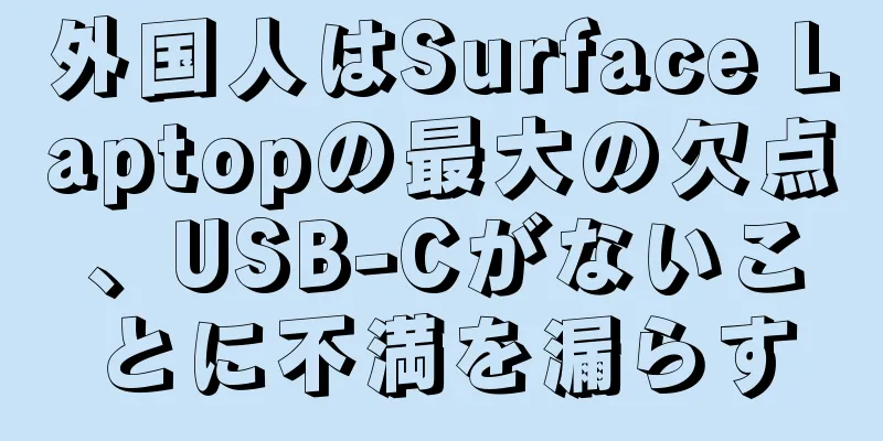 外国人はSurface Laptopの最大の欠点、USB-Cがないことに不満を漏らす
