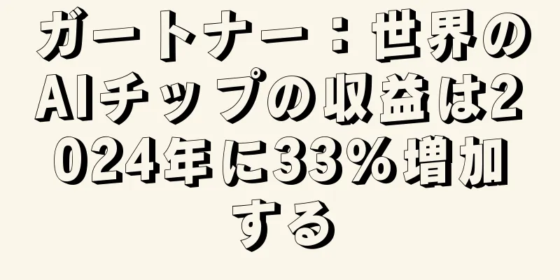 ガートナー：世界のAIチップの収益は2024年に33％増加する