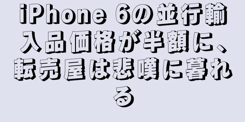 iPhone 6の並行輸入品価格が半額に、転売屋は悲嘆に暮れる