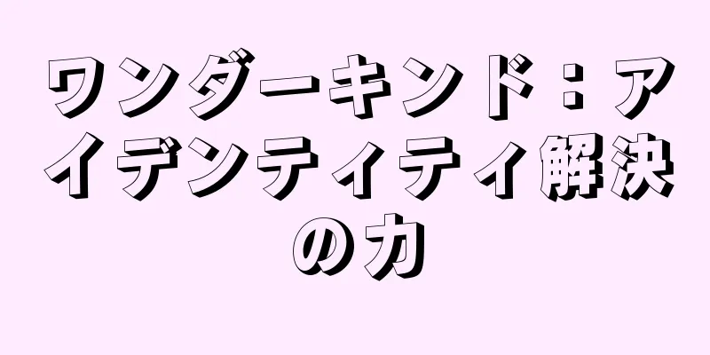 ワンダーキンド：アイデンティティ解決の力
