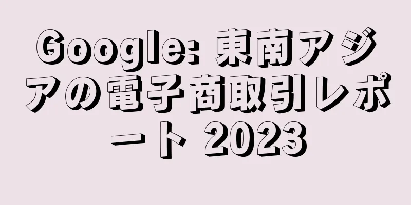Google: 東南アジアの電子商取引レポート 2023