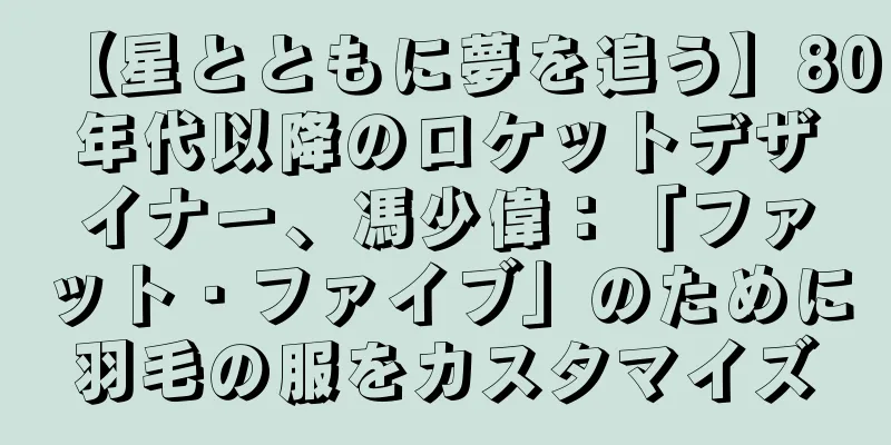 【星とともに夢を追う】80年代以降のロケットデザイナー、馮少偉：「ファット・ファイブ」のために羽毛の服をカスタマイズ