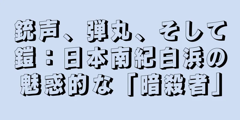 銃声、弾丸、そして鎧：日本南紀白浜の魅惑的な「暗殺者」
