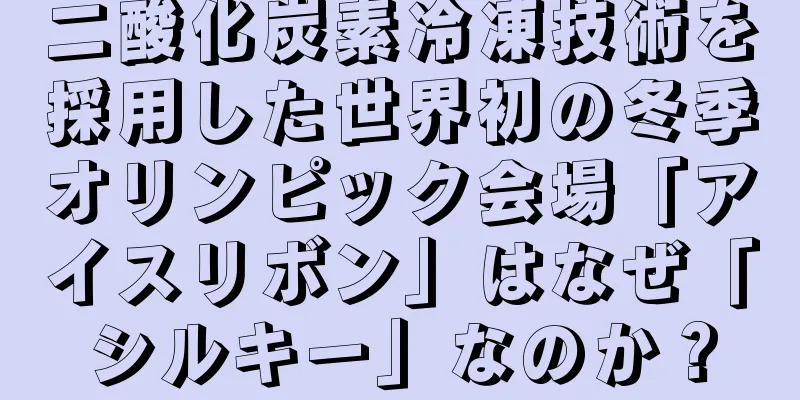 二酸化炭素冷凍技術を採用した世界初の冬季オリンピック会場「アイスリボン」はなぜ「シルキー」なのか？
